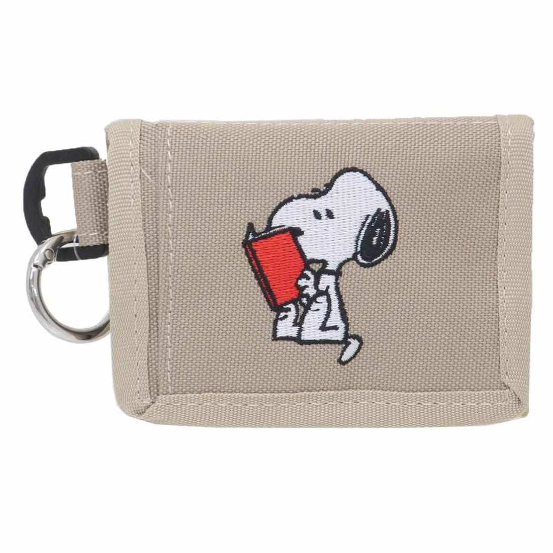 シネマコレクション cinemacollection スヌーピー 小銭入れ RE-PET 2つ折りコインポーチ BE ピーナッツ マリモクラフト コインケース キャラクター グッズ ベージュ
