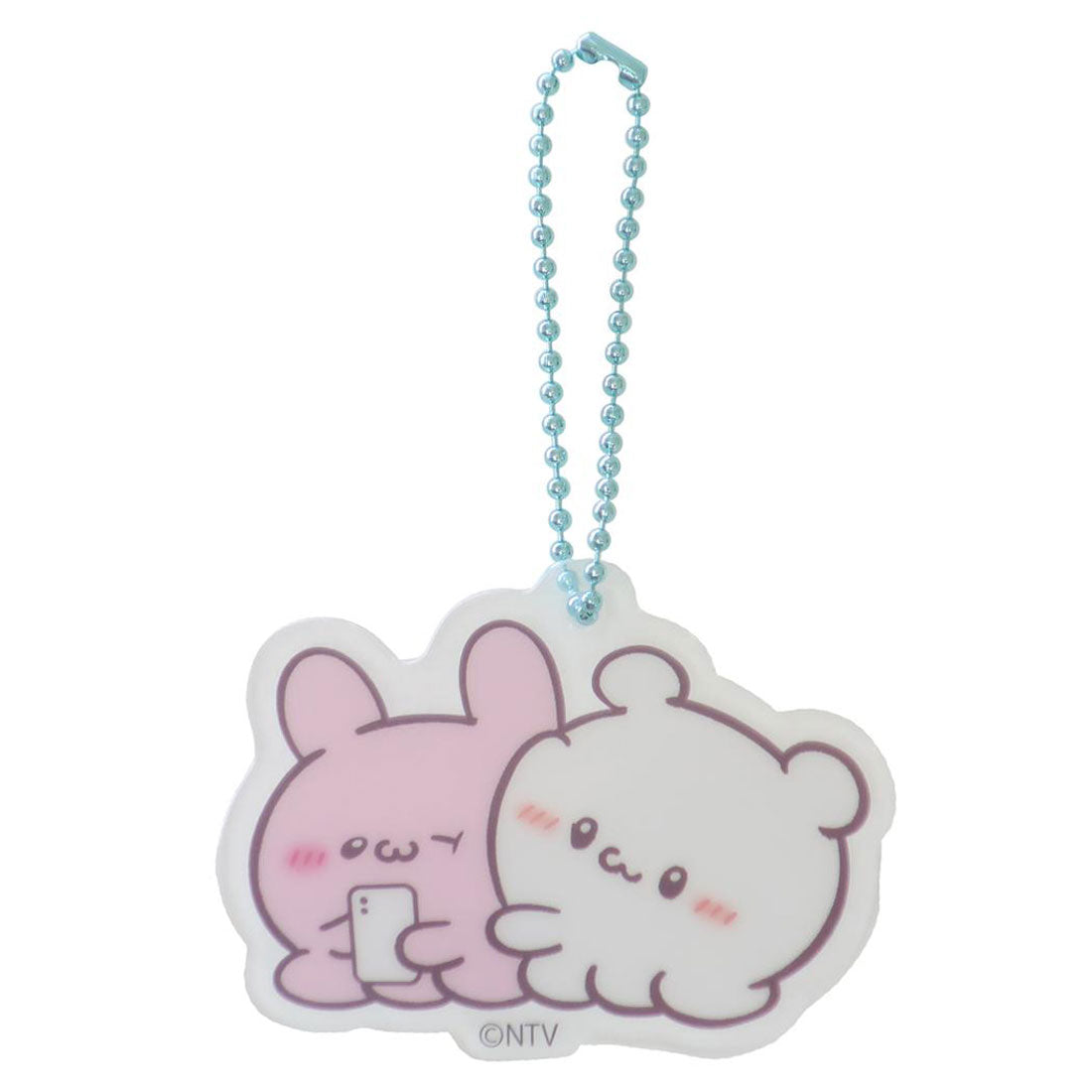 シネマコレクション cinemacollection らぶいーず キーチェーン アクリルキーホルダー すもっぴ&ピョンチーB サンタン プチギフト キャラクター グッズ マルチカラー