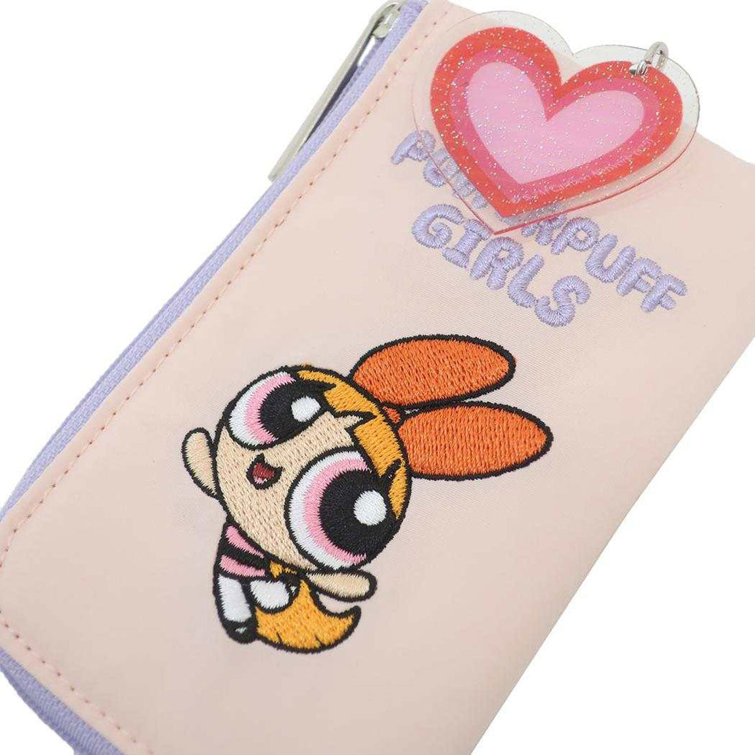 シネマコレクション cinemacollection パワーパフガールズ キーケース&定期入れ キー&パスポーチ リール付き ブロッサム マリモクラフト キー&パスポーチ ICカードケース 鍵ケース キャラクター グッズ ピンク