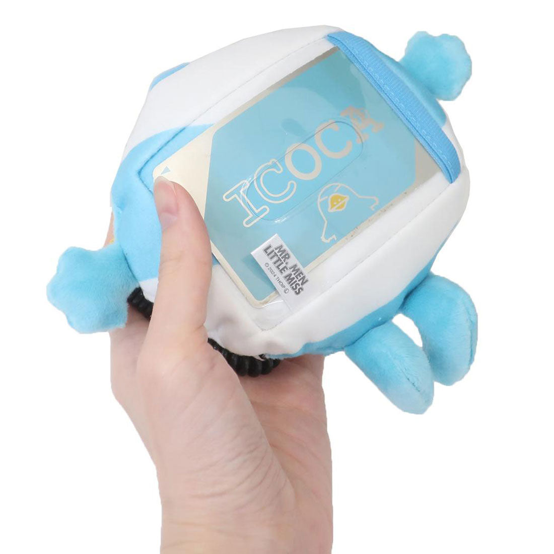 シネマコレクション cinemacollection ミスターメン&リトルミス 定期入れ パスケース ミスターバンプ ナカジマ ICカードケース キャラクター グッズ ブルー