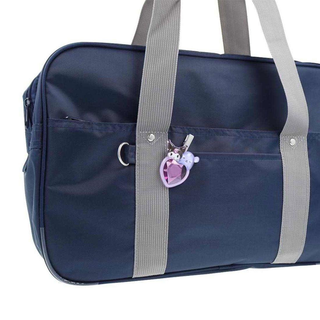 シネマコレクション cinemacollection クロミ&バク ヘアアクセ マルチクリップ はあとぎゅっ サンリオ サンスター文具 ヘアアクセサリー キャラクター グッズ パープル