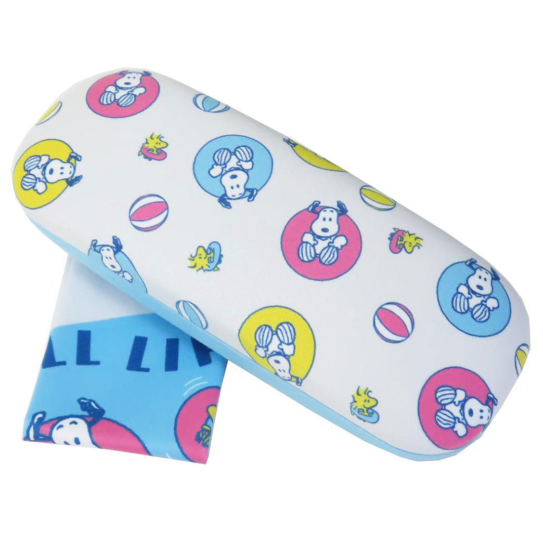 シネマコレクション cinemacollection スヌーピー 眼鏡ケース メガネケース 総柄 チルライフ ピーナッツ マリモクラフト ハードタイプ キャラクター グッズ マルチカラー
