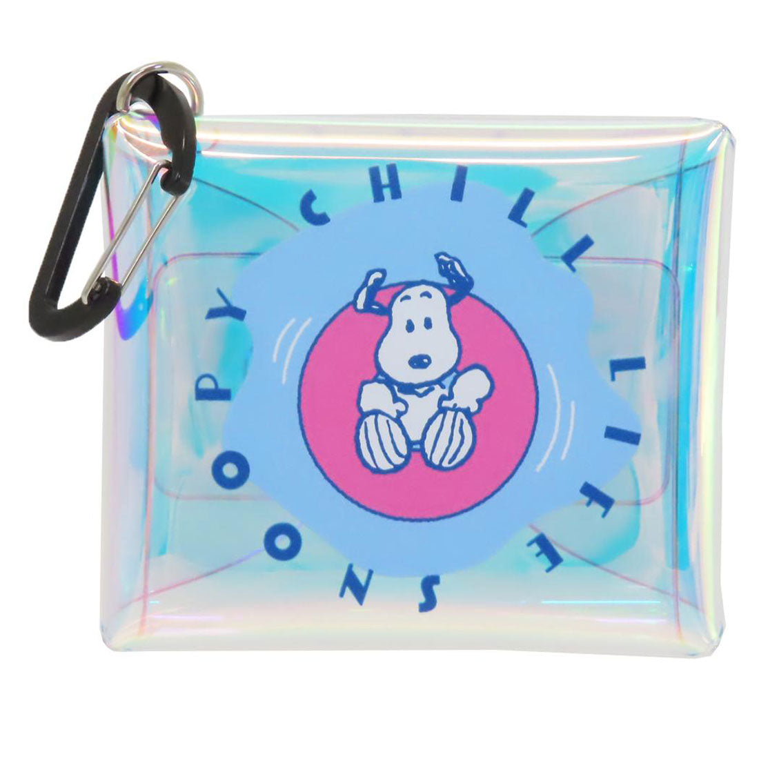 シネマコレクション cinemacollection スヌーピー ミニポーチ クリアマルチケースSS 浮き輪 チルライフ ピーナッツ マリモクラフト 小物入れ キャラクター グッズ ブルー