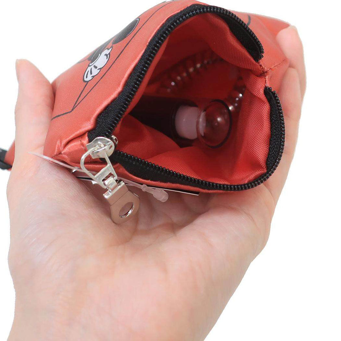 シネマコレクション cinemacollection ミッキーマウス ミニポーチ ダイカットポーチ RD ディズニー マリモクラフト 小物入れ キャラクター グッズ レッド