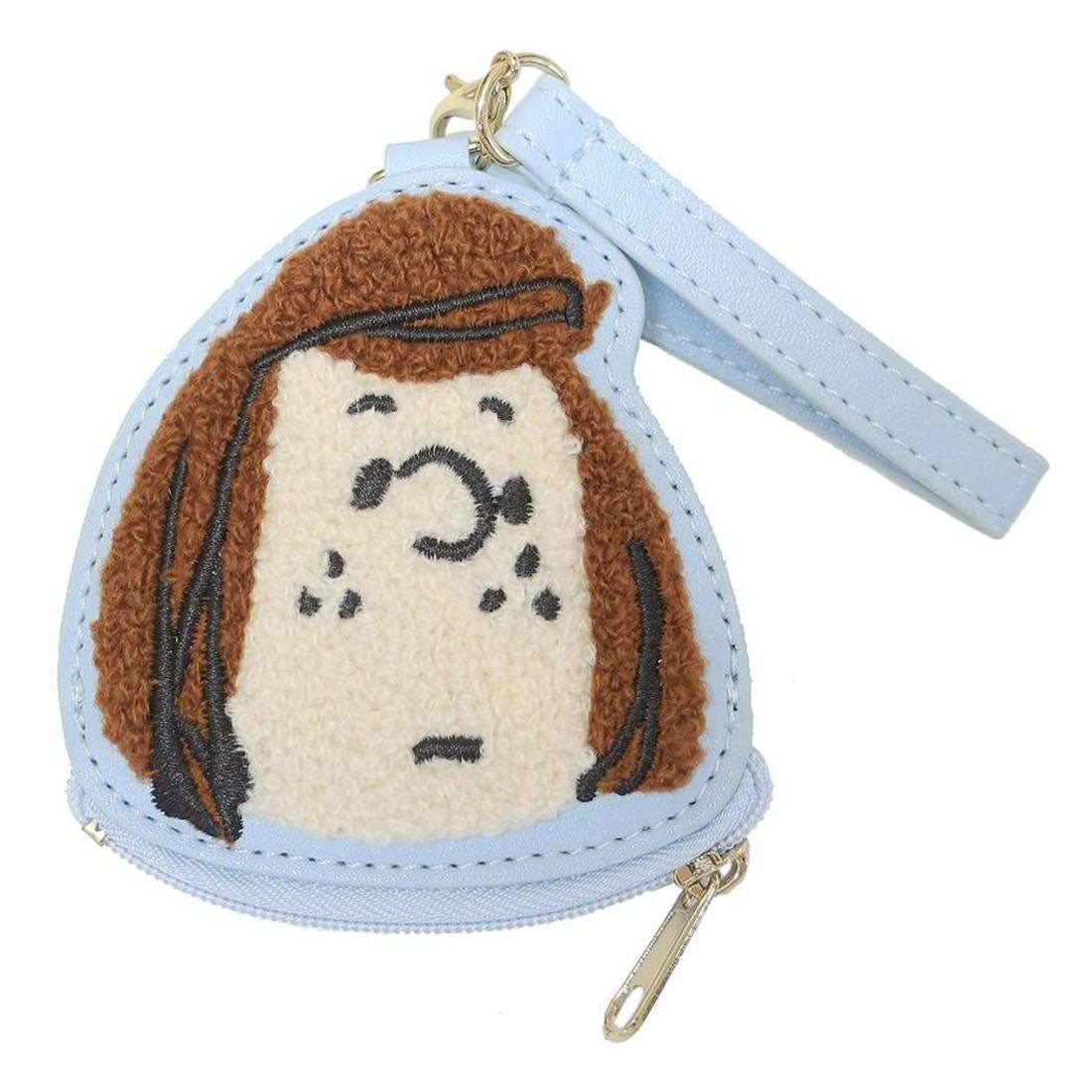 シネマコレクション cinemacollection スヌーピー ミニポーチ おかおサガラミニポーチ ペパーミントパティ ピーナッツ マリモクラフト 小物入れ キャラクター グッズ ブルー