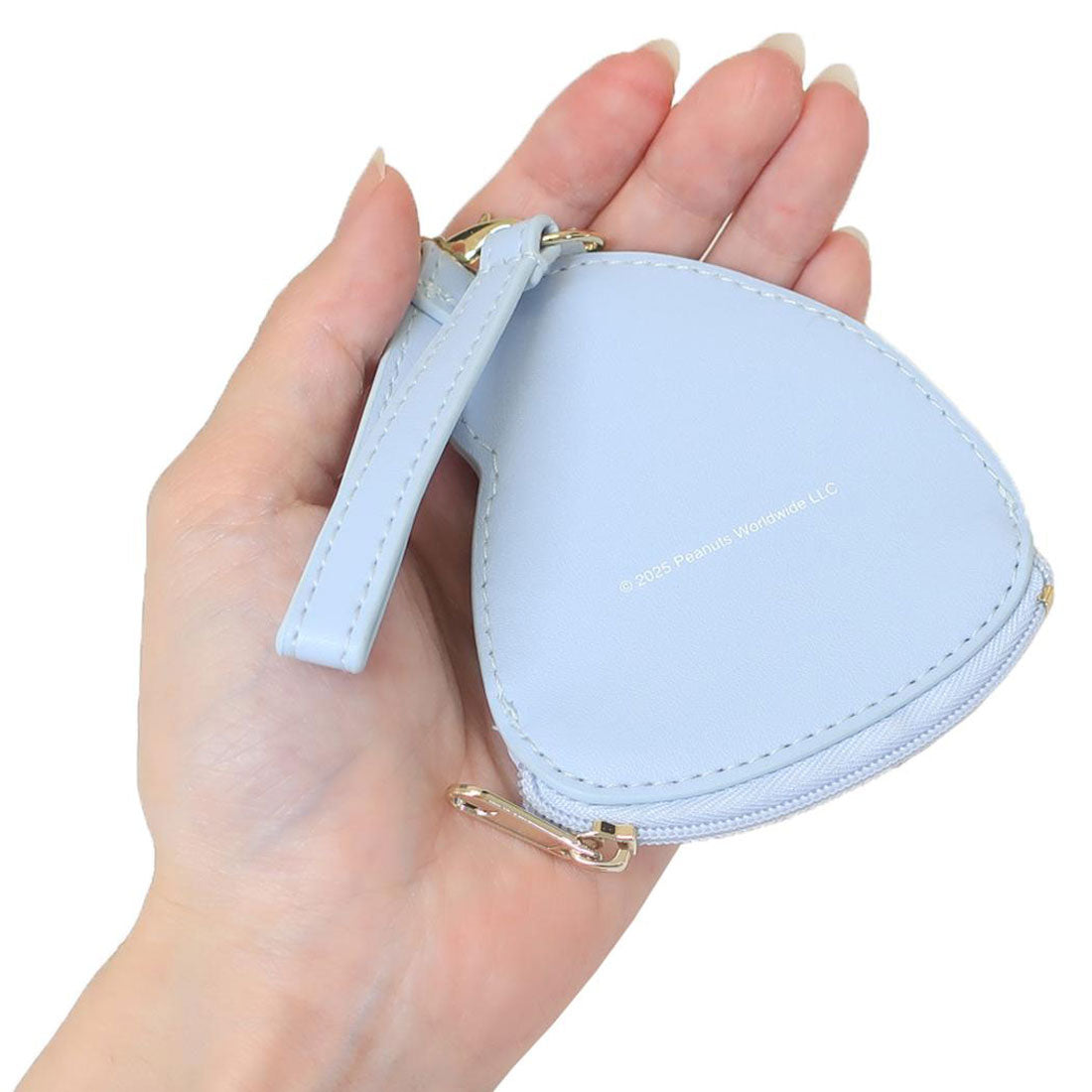 シネマコレクション cinemacollection スヌーピー ミニポーチ おかおサガラミニポーチ ペパーミントパティ ピーナッツ マリモクラフト 小物入れ キャラクター グッズ ブルー