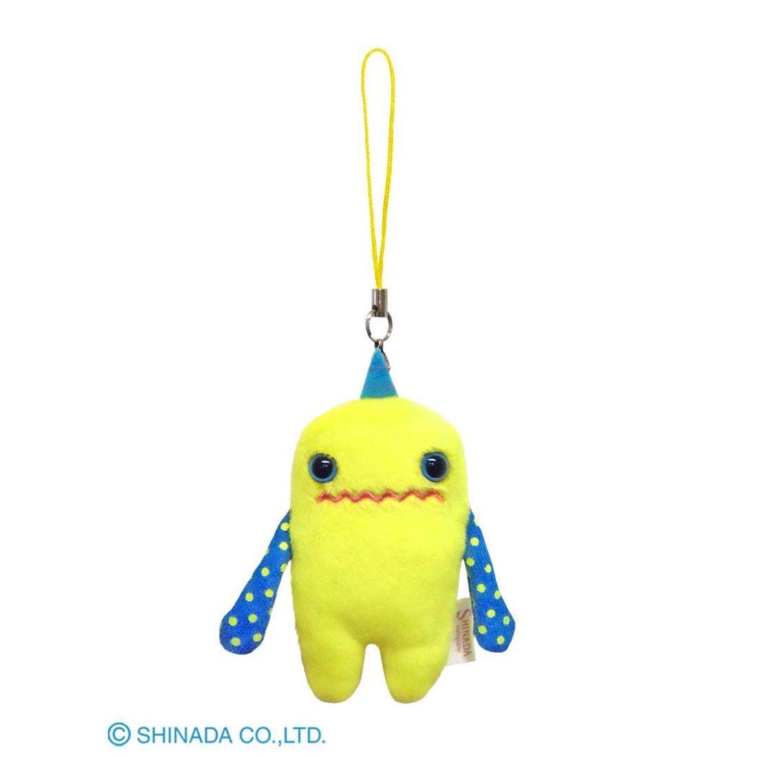 シネマコレクション cinemacollection モケケ マスコットキーホルダー ストラップ チモッケ ティーノ シナダグローバル チャーム キャラクター グッズ イエロー