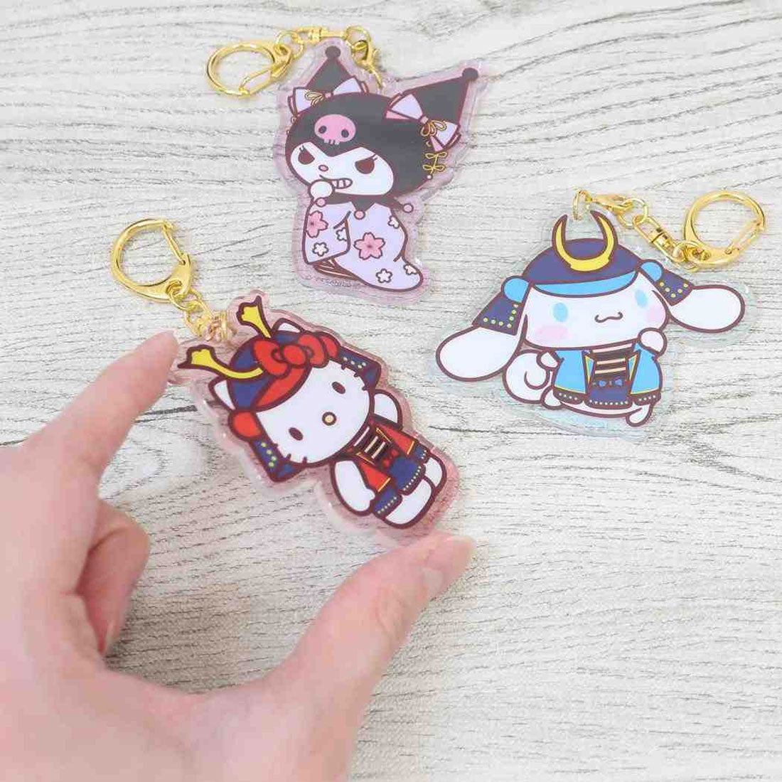シネマコレクション cinemacollection ハローキティ キーホルダー アクリルキーホルダー 将軍 サンリオ エスケイジャパン かわいい キャラクター グッズ 他