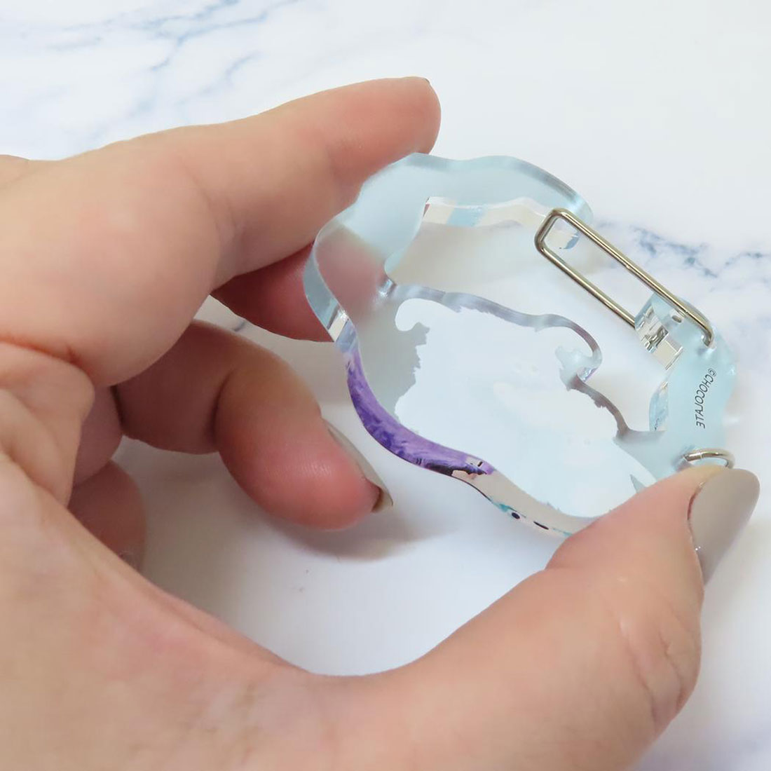 シネマコレクション cinemacollection ホイッピ&ラッピ キーリング アクリルカラビナ BL マリモクラフト チャーム 鍵ホルダー キャラクター グッズ 他