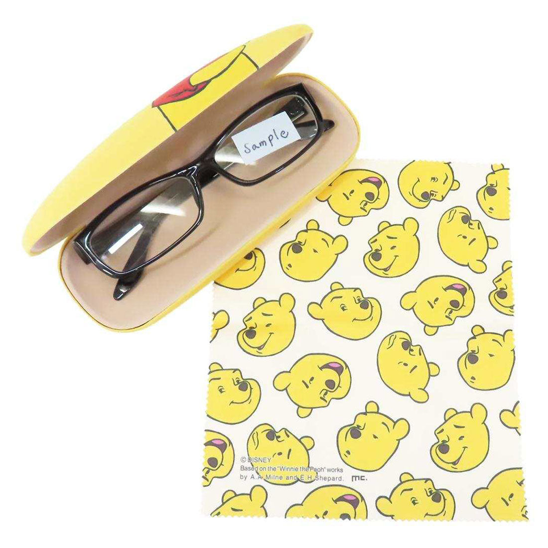 シネマコレクション cinemacollection くまのプーさん 眼鏡ケース メガネケース プーさん ファニーフェイスフレンズ ディズニー マリモクラフト ハードタイプ キャラクター グッズ 他