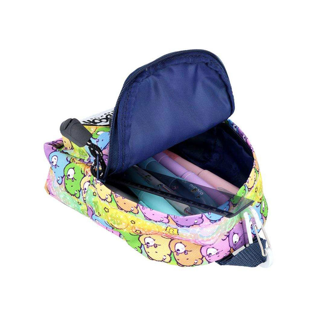 シネマコレクション cinemacollection ケアベア ペンポーチ ペンケース BACK PACK OUTDOOR カラフル CareBears サンスター文具 筆箱 PRODUCTS 30 小物入れ キャラクター グッズ 他