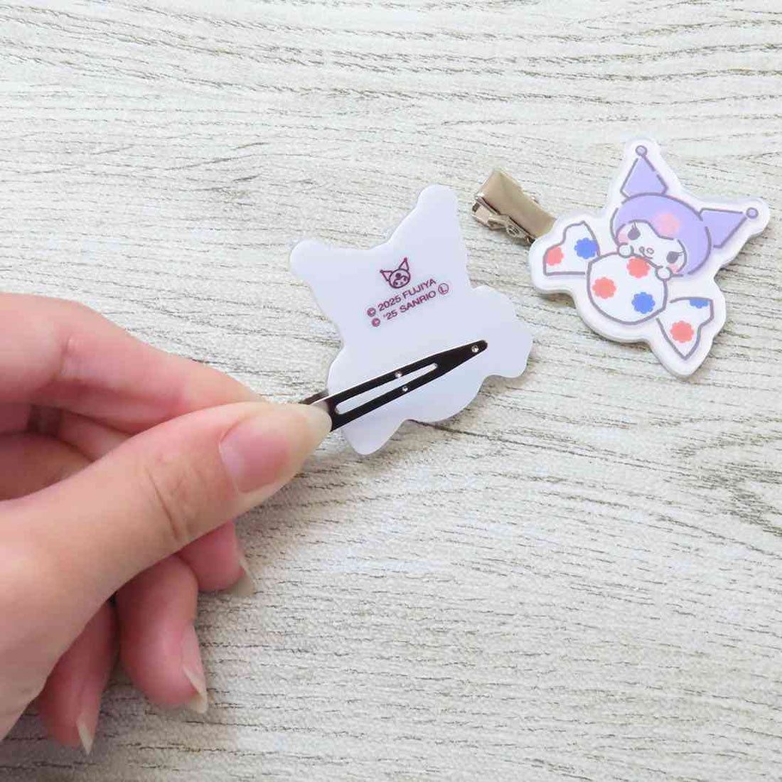 シネマコレクション cinemacollection PEKOxサンリオキャラクターズ ヘアアクセ ヘアクリップVol.2 クロミ サンリオ バンダイ 前髪クリップ キャラクター グッズ 他