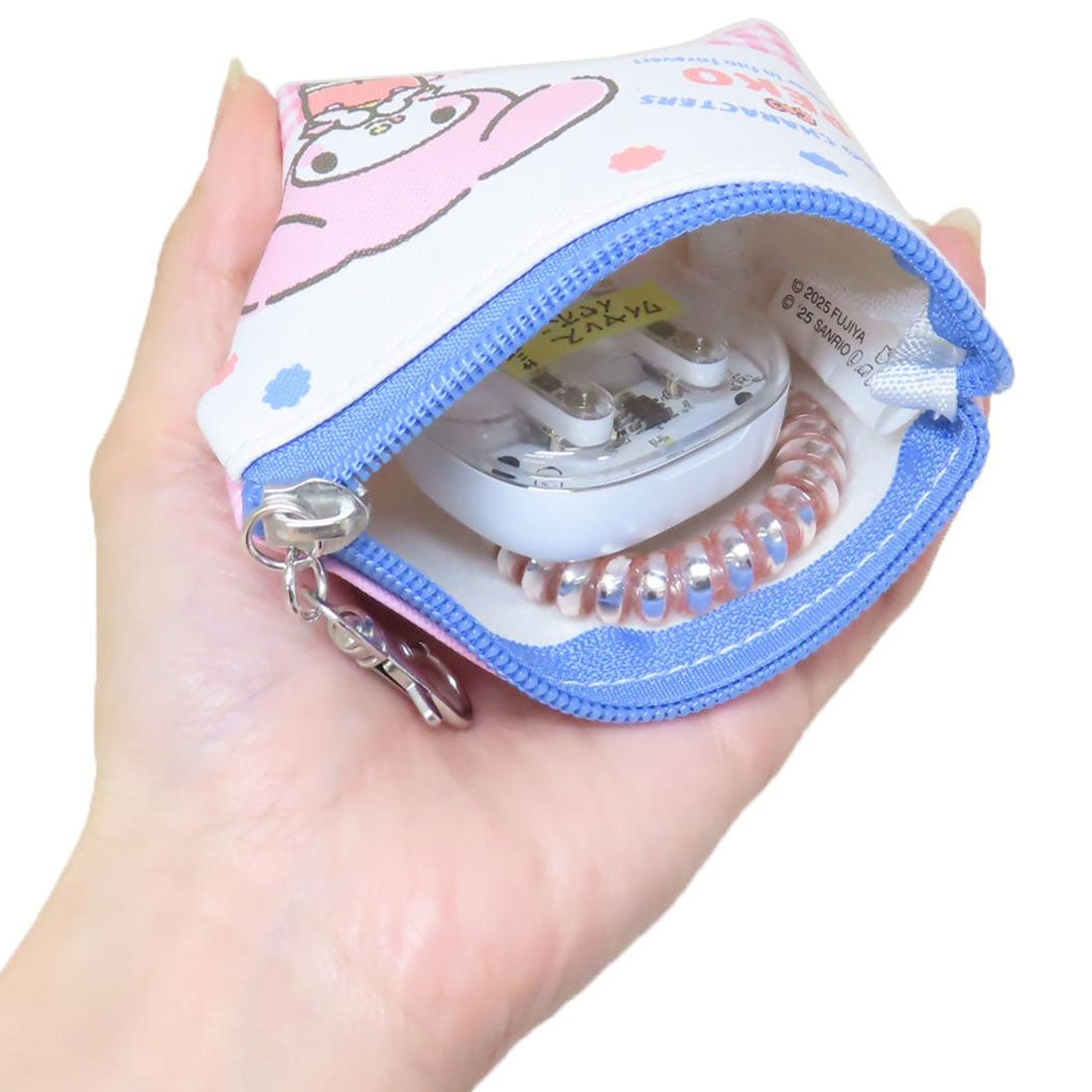 シネマコレクション cinemacollection PEKOxサンリオキャラクターズ ミニポーチ イヤフォンポーチ マイメロディ サンリオ バンダイ イヤホンケース 小物入れ キャラクター グッズ 他