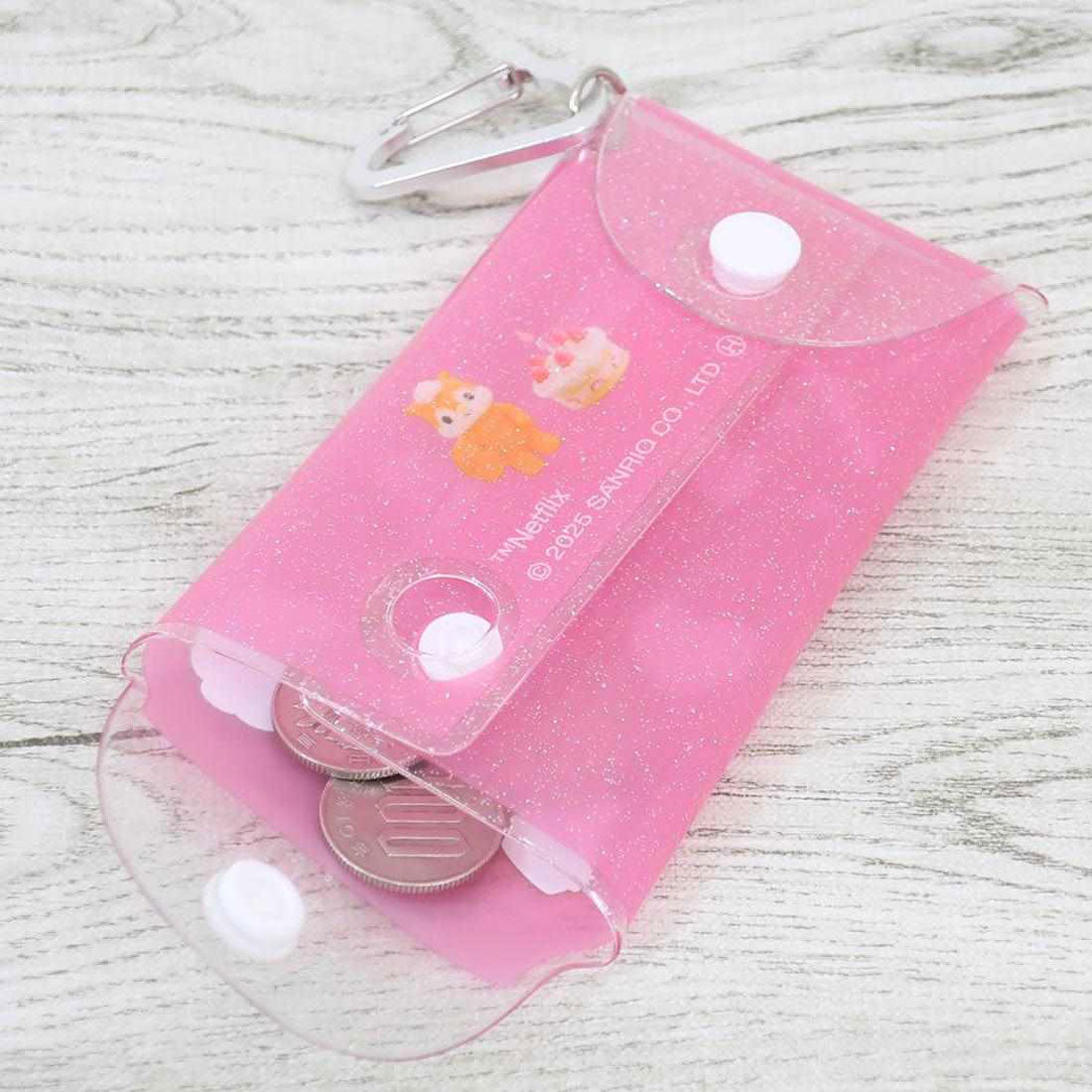 シネマコレクション cinemacollection マイメロディ ミニポーチ クリアマルチケースS マイメロディ&クロミ サンリオ マリモクラフト 小物入れ キャラクター グッズ ピンク