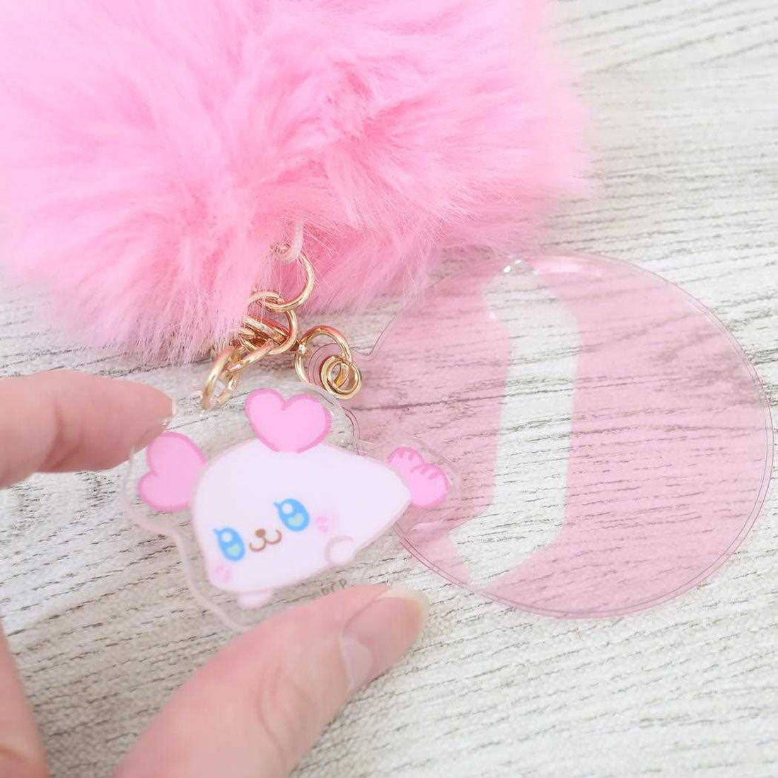 シネマコレクション cinemacollection ぷちきゅあ キーホルダー ふぁふぁCANバッジホルダー ぷちきゅあくるるん プリキュア バンダイ 缶バッジホルダー 推し活 アニメキャラクター グッズ 他