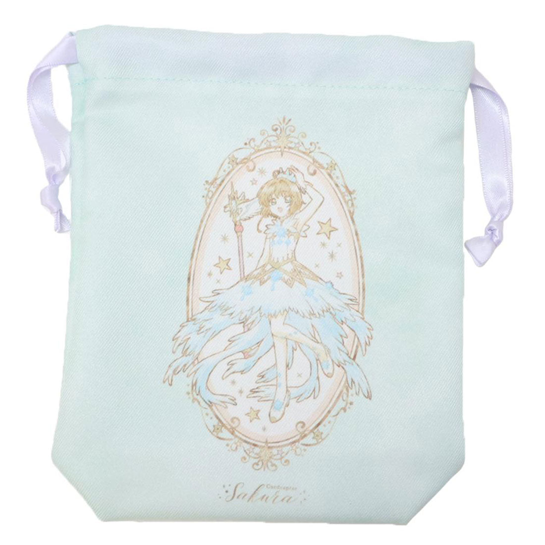 シネマコレクション cinemacollection カードキャプターさくら 巾着袋 きんちゃくポーチ ミント クーリア 小物入れ アニメキャラクター グッズ 他