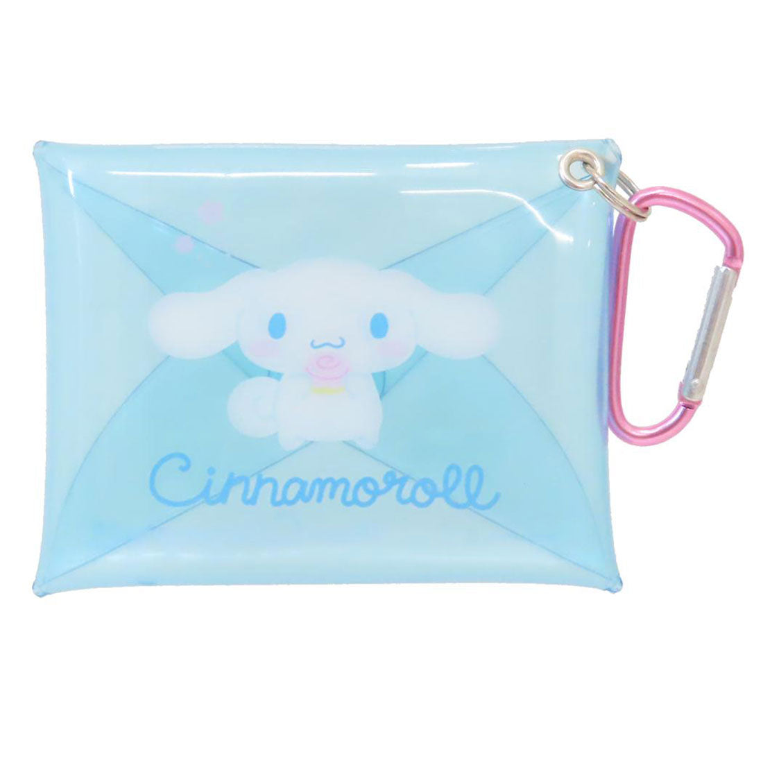 シネマコレクション cinemacollection シナモロール ミニポーチ カラビナ付きクリアポーチ サンリオ 小物入れ キャラクター グッズ 他