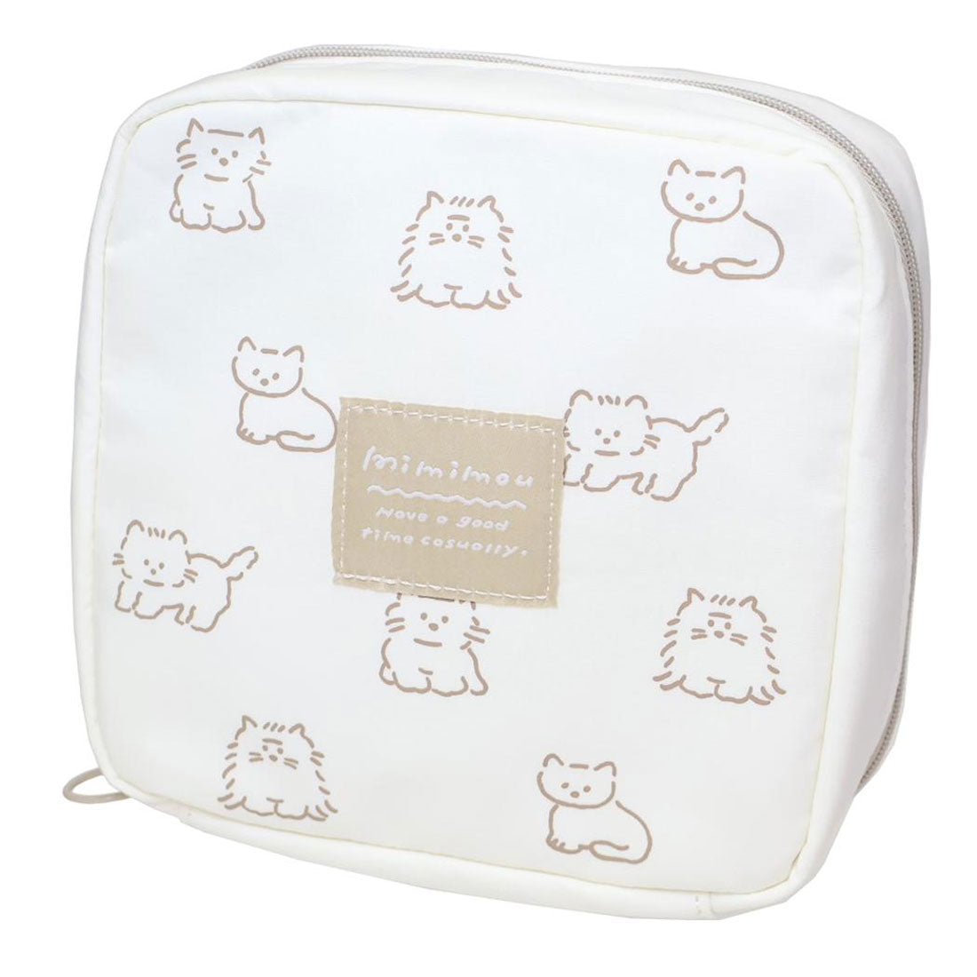 シネマコレクション cinemacollection ミミムー コスメポーチ スクエアポーチ ネコ クーリア 化粧ポーチ 小物入れ かわいい グッズ 他