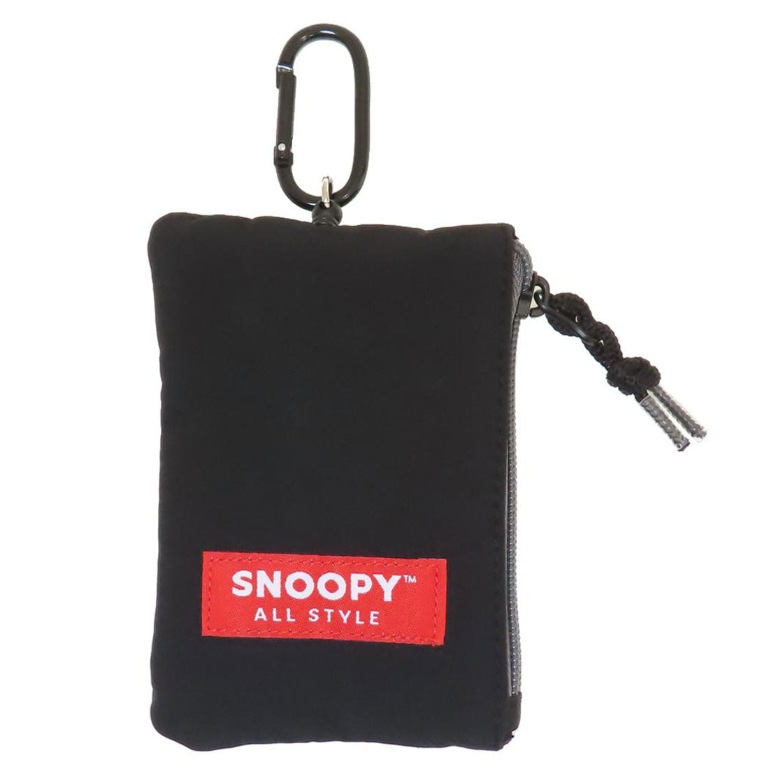 シネマコレクション cinemacollection スヌーピー 定期入れ リール付きパスポーチ BK ブラック ピーナッツ マリモクラフト ICカードケース パスケース キャラクター グッズ 他