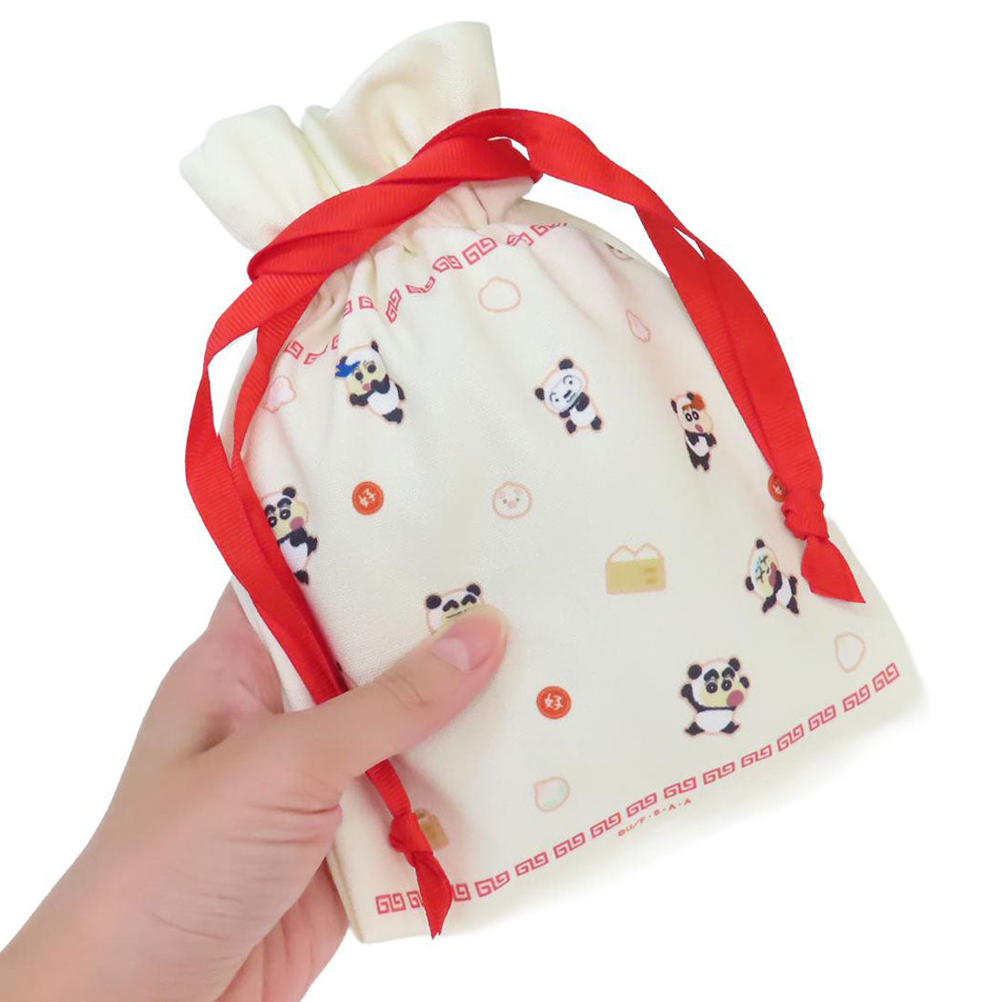 シネマコレクション cinemacollection クレヨンしんちゃん 巾着袋 きんちゃくポーチ 中華しんちゃん パンダ ティーズファクトリー 小物入れ アニメキャラクター グッズ 他