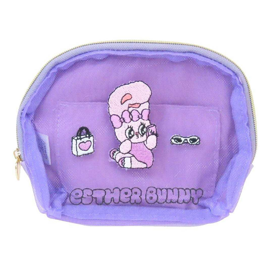 Cinema Collection cinemacollection Estaba Bunny Mini Pouch Embroidery