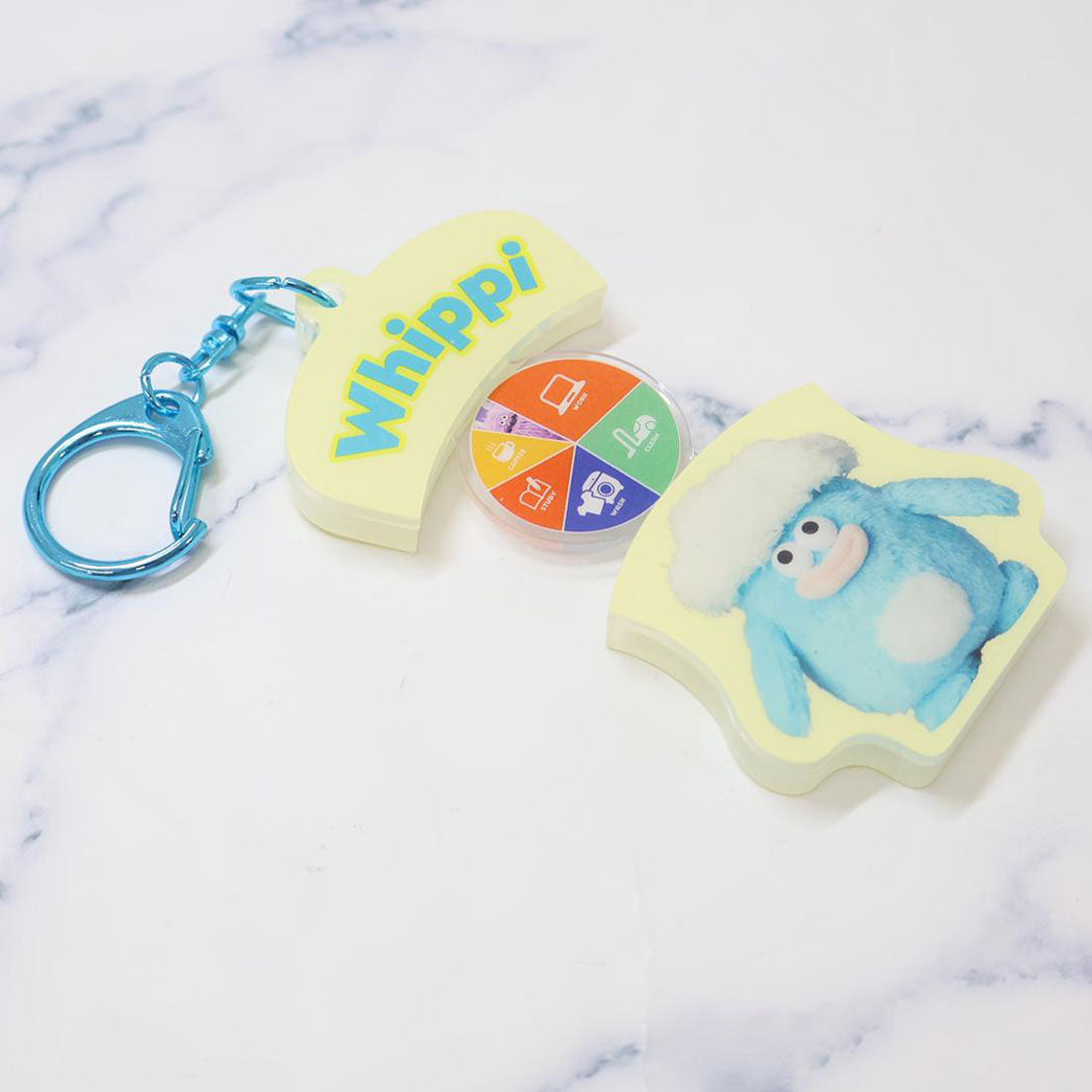 シネマコレクション cinemacollection ホイッピ&ラッピ キーリング パカッとアクリルキーホルダー ホイッピ アクキー キャラクター グッズ 他