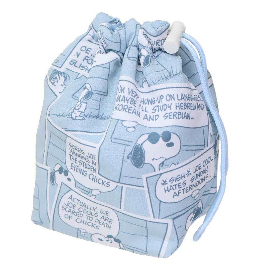 Cinema Collection Snoopy Drawstring Bag Mini Drawstring Comic Travel B