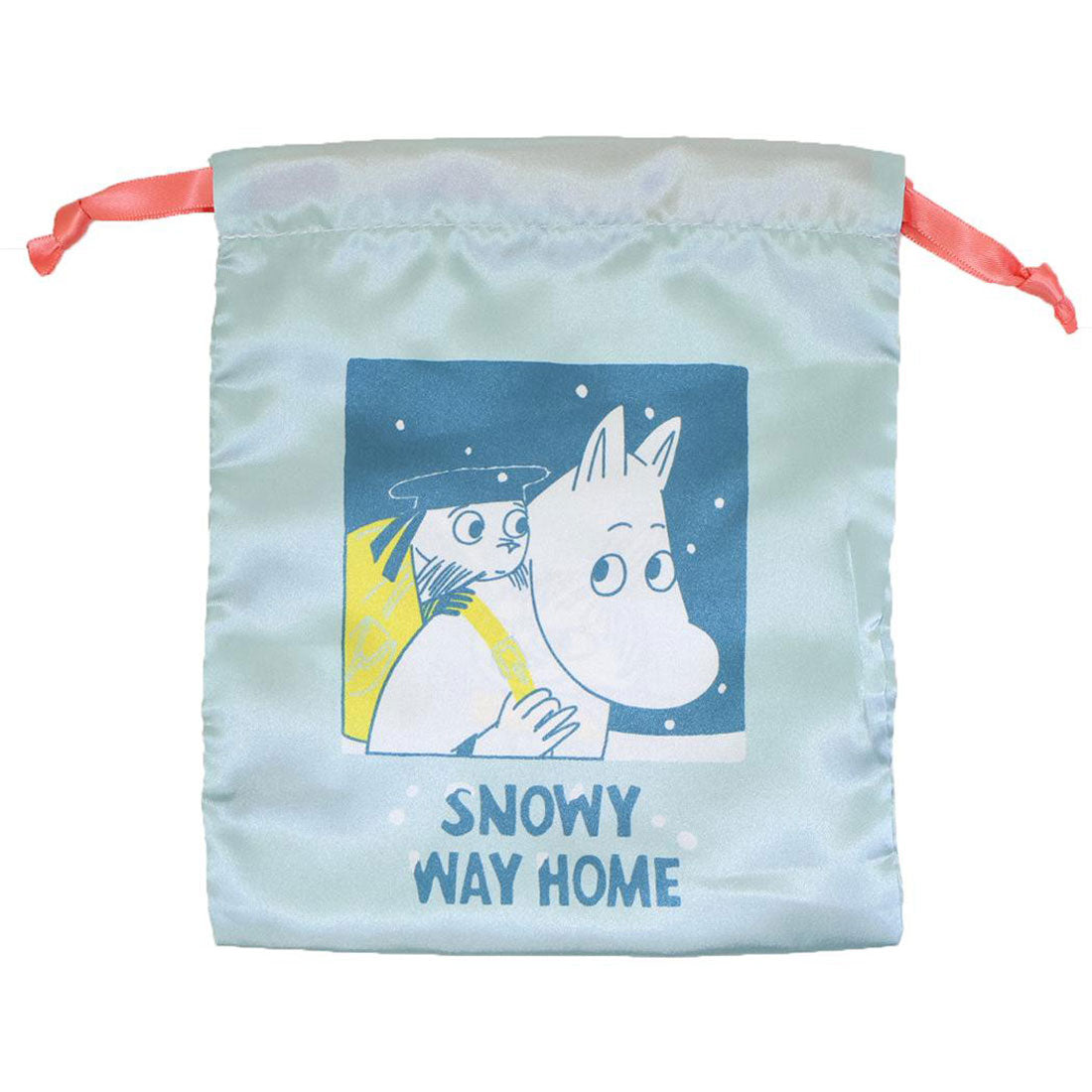 シネマコレクション cinemacollection ムーミン 巾着袋 リボン巾着 雪 北欧 スモールプラネット 小物入れ キャラクター グッズ 他