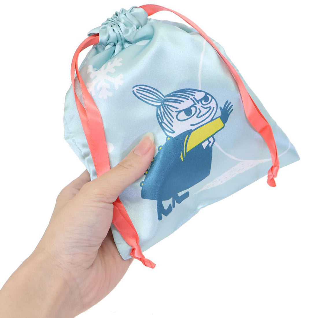 シネマコレクション cinemacollection ムーミン 巾着袋 リボン巾着 雪 北欧 スモールプラネット 小物入れ キャラクター グッズ 他