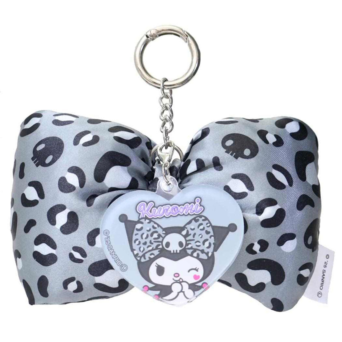 シネマコレクション cinemacollection クロミ キーリング ビッグリボンキーホルダー ギャルアート グレー サンリオ カミオジャパン バッグチャーム キャラクター グッズ 他