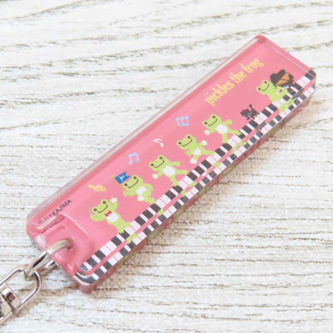 シネマコレクション cinemacollection かえるのピクルス キーリング アクリルスティックキーホルダー MUSIC 牛久保工芸社 アクリルキーホルダー アクキー キャラクター グッズ 他