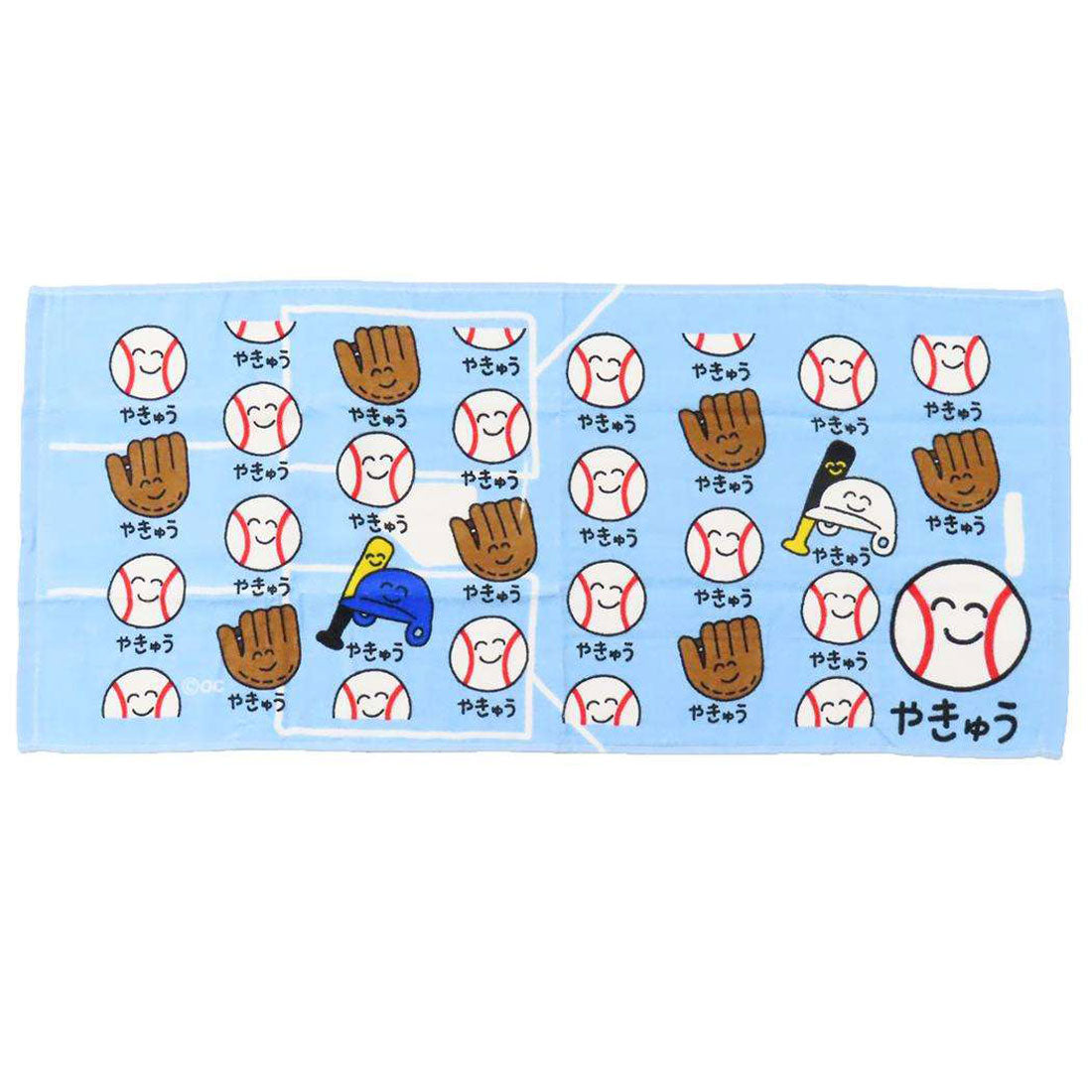 シネマコレクション cinemacollection おえかきさん フェイスタオル プリントロングタオル やきゅうさん オクタニ おもしろタオル 面白雑貨 グッズ 他