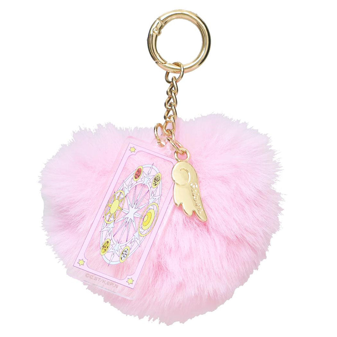 シネマコレクション cinemacollection カードキャプターさくら キーチャーム ふぁふぁチャーム クリアカード バンダイ キーホルダー アニメキャラクター グッズ 他