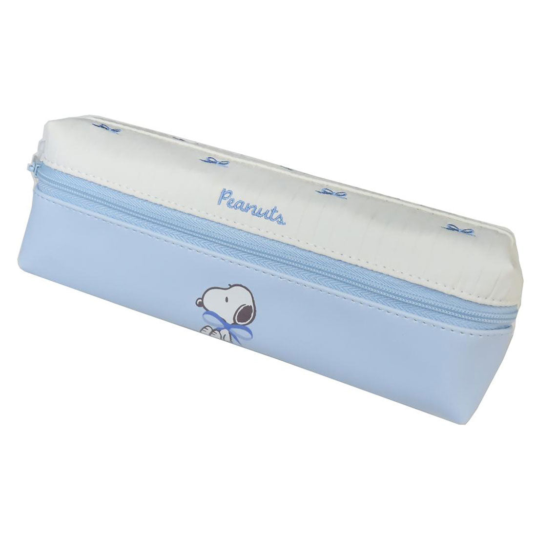 シネマコレクション cinemacollection スヌーピー ペンポーチ 2ルームペンケース Ribbon mood ピーナッツ カミオジャパン 筆箱 新学期準備文具 キャラクター グッズ 他