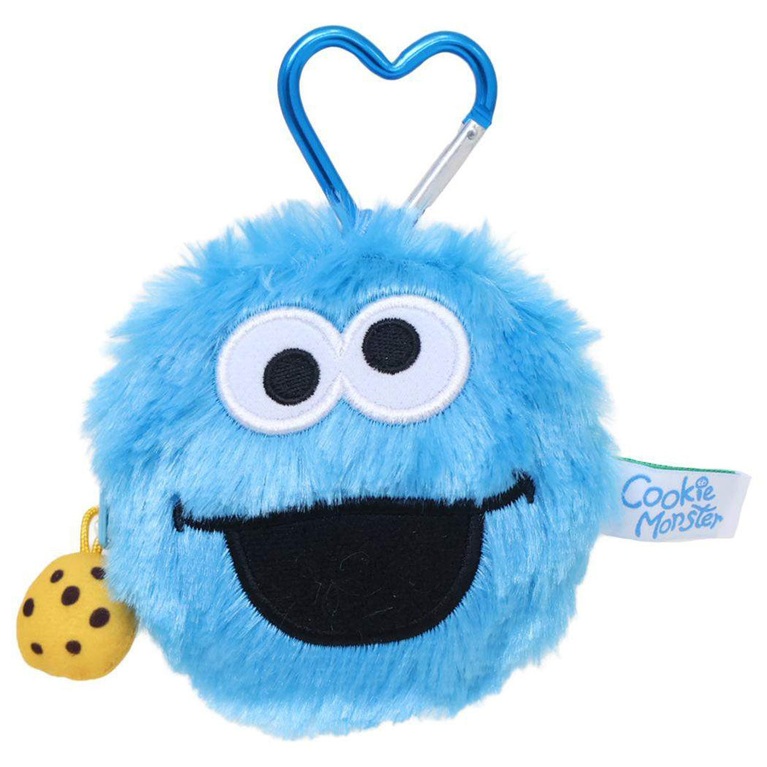 シネマコレクション cinemacollection セサミストリート コインケース カラビナ付き小銭入れ クッキーモンスター かわいい キャラクター グッズ ブルー