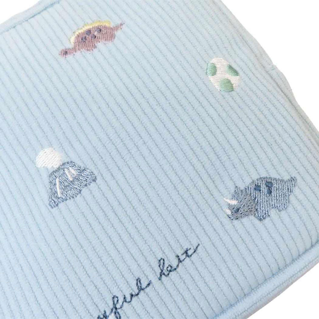 シネマコレクション cinemacollection コスメポーチ スクエアポーチ ジョイフルビット ミックス ダイナソー クーリア 化粧ポーチ 小物入れ かわいい グッズ ブルー