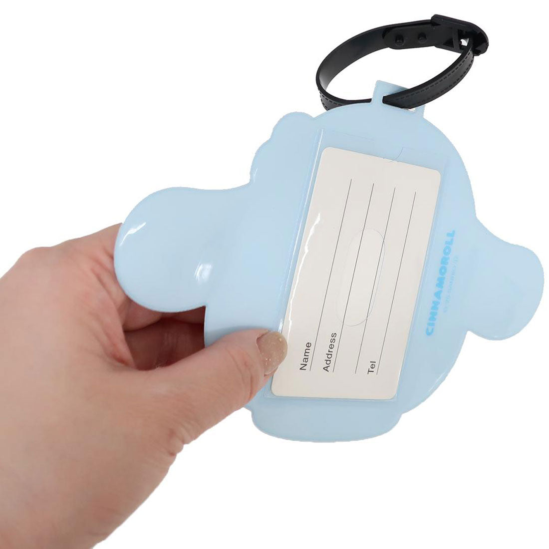 シネマコレクション cinemacollection シナモロール ネームプレート ダイカットPVCケース だるまシリーズ サンリオ ネームタグ 目印 キャラクター グッズ 他