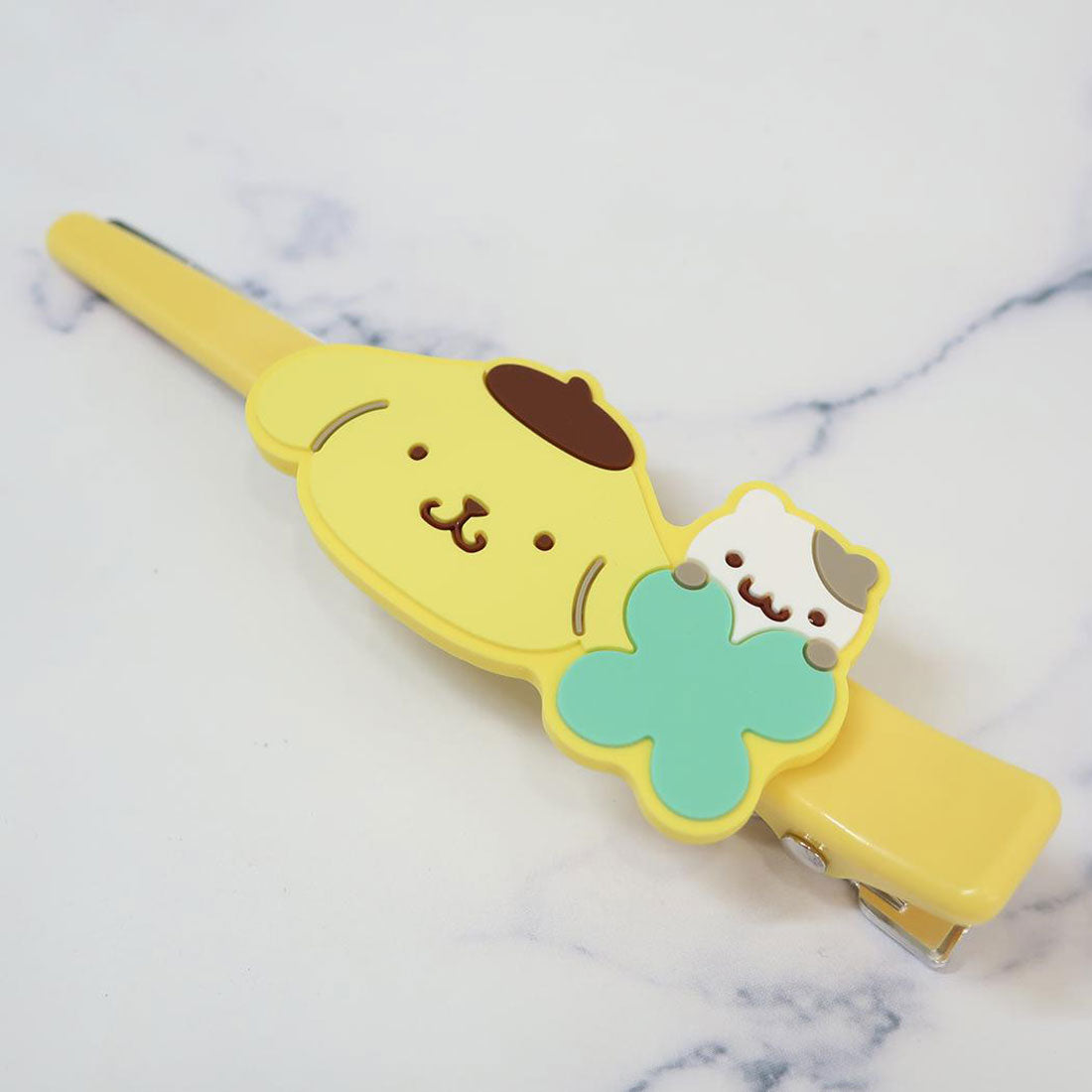 シネマコレクション cinemacollection ポムポムプリン 前髪クリップ ぎゅっともマスコットロングヘアクリップ サンリオ カミオジャパン コスメ雑貨 ヘアアクセ キャラクター グッズ 他