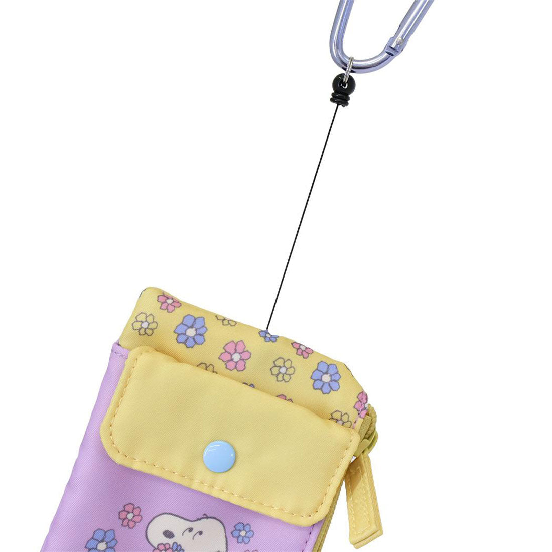 シネマコレクション cinemacollection スヌーピー 定期入れ ポケット付きパスケース 花 ピーナッツ スモールプラネット リール付き ICカードケース キーケース キャラクター グッズ 他