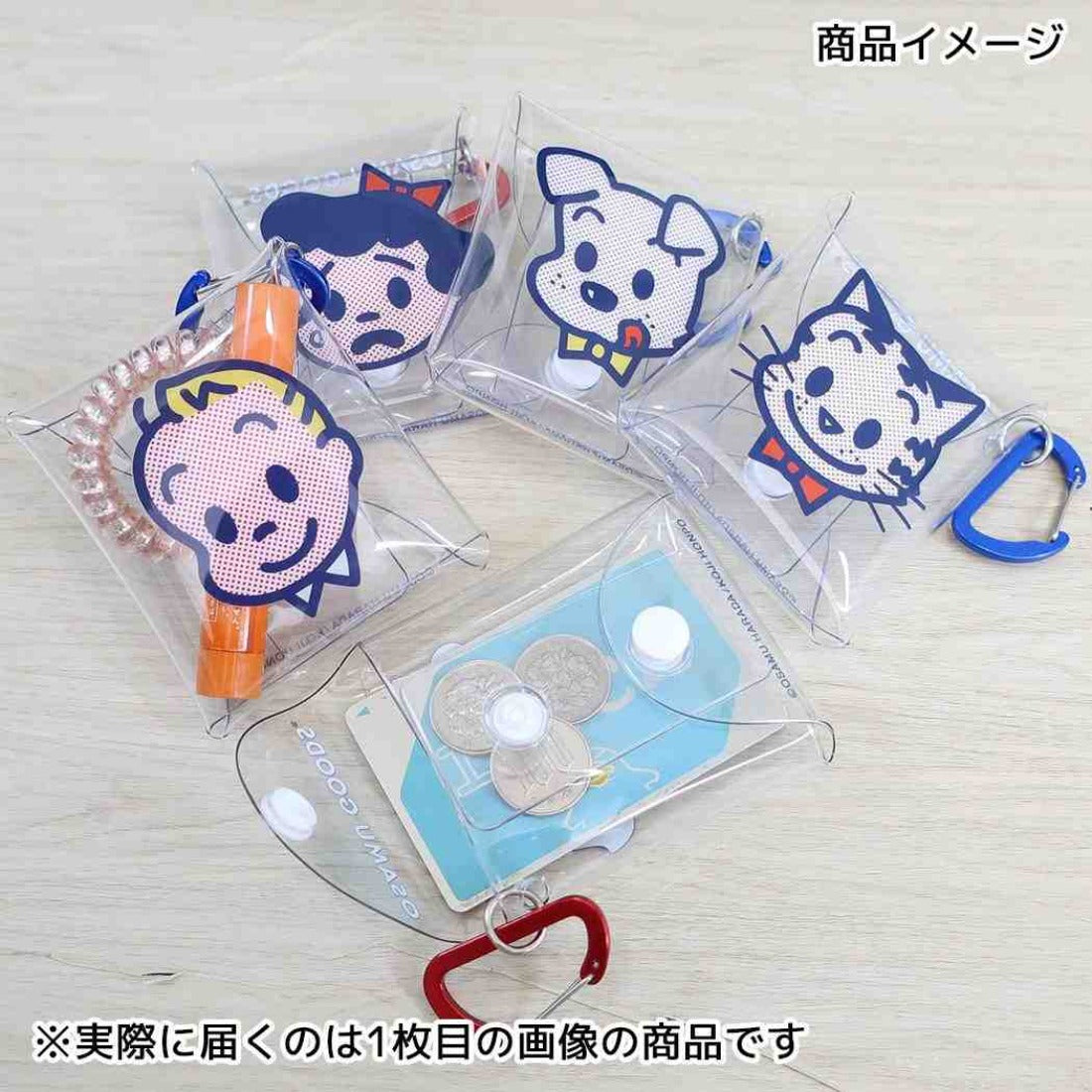 シネマコレクション cinemacollection オサムグッズ ミニポーチ クリアマルチケースSS DOG Osamu Goods マリモクラフト 小物入れ キャラクター グッズ 他