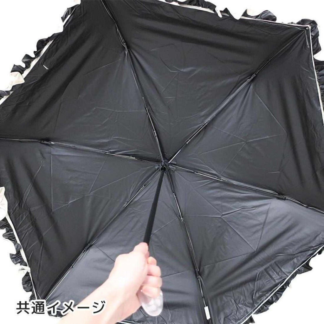 シネマコレクション cinemacollection ハローキティ 折り畳み傘 晴雨兼用折畳傘 かわいいフリルタイプ フラワー サンリオ ジェイズプランニング 耐風傘 子供用 キャラクター グッズ 他