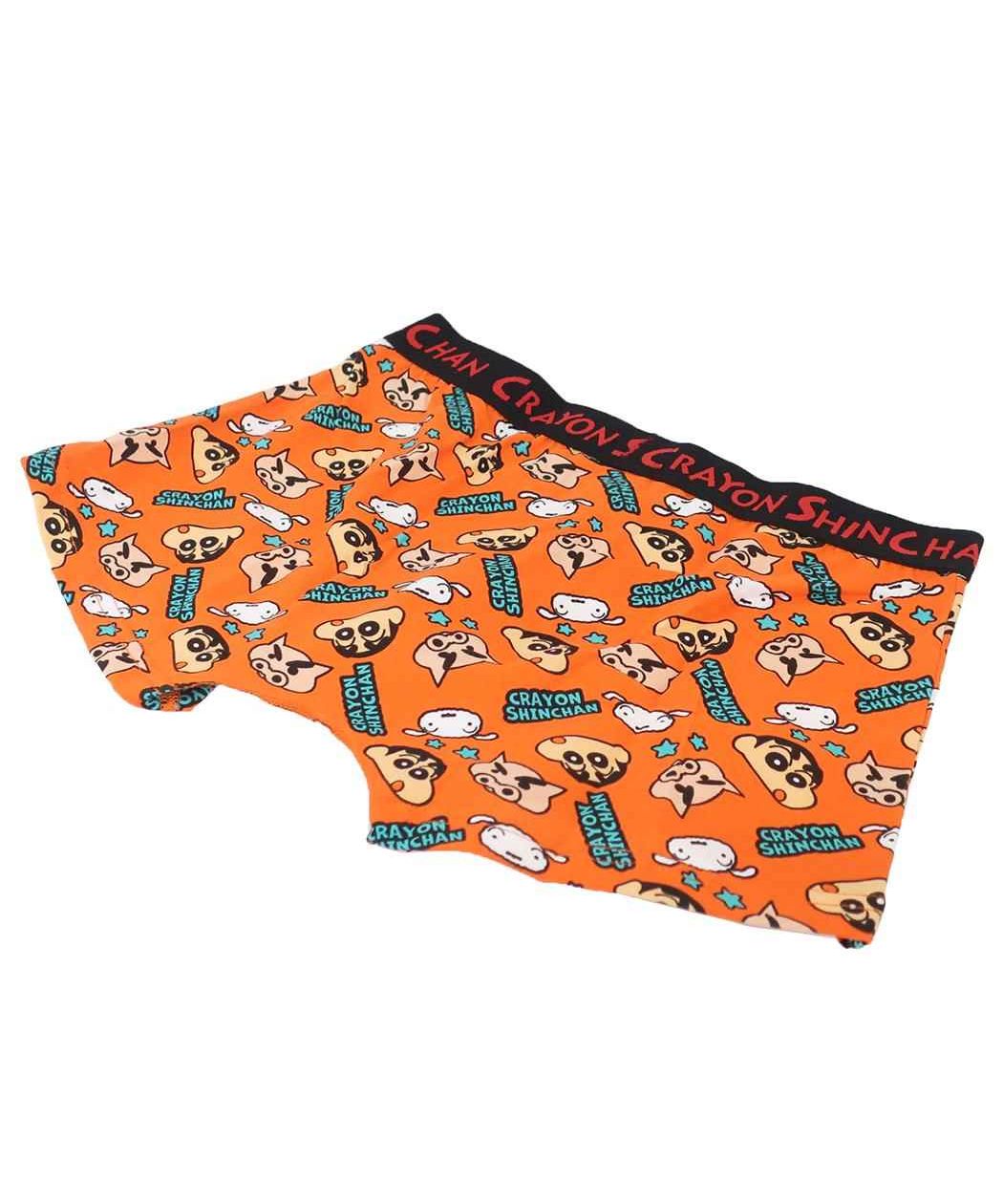 シネマコレクション cinemacollection クレヨンしんちゃん 男性用下着 ボクサーブリーフ フェイスロゴ ちらし スモールプラネット ギフト雑貨 メンズインナー アニメキャラクター グッズ 【返品不可商品】