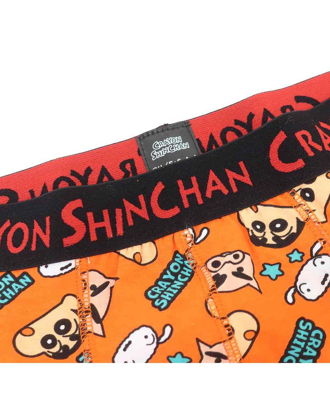 シネマコレクション cinemacollection クレヨンしんちゃん 男性用下着 ボクサーブリーフ フェイスロゴ ちらし スモールプラネット ギフト雑貨 メンズインナー アニメキャラクター グッズ 【返品不可商品】