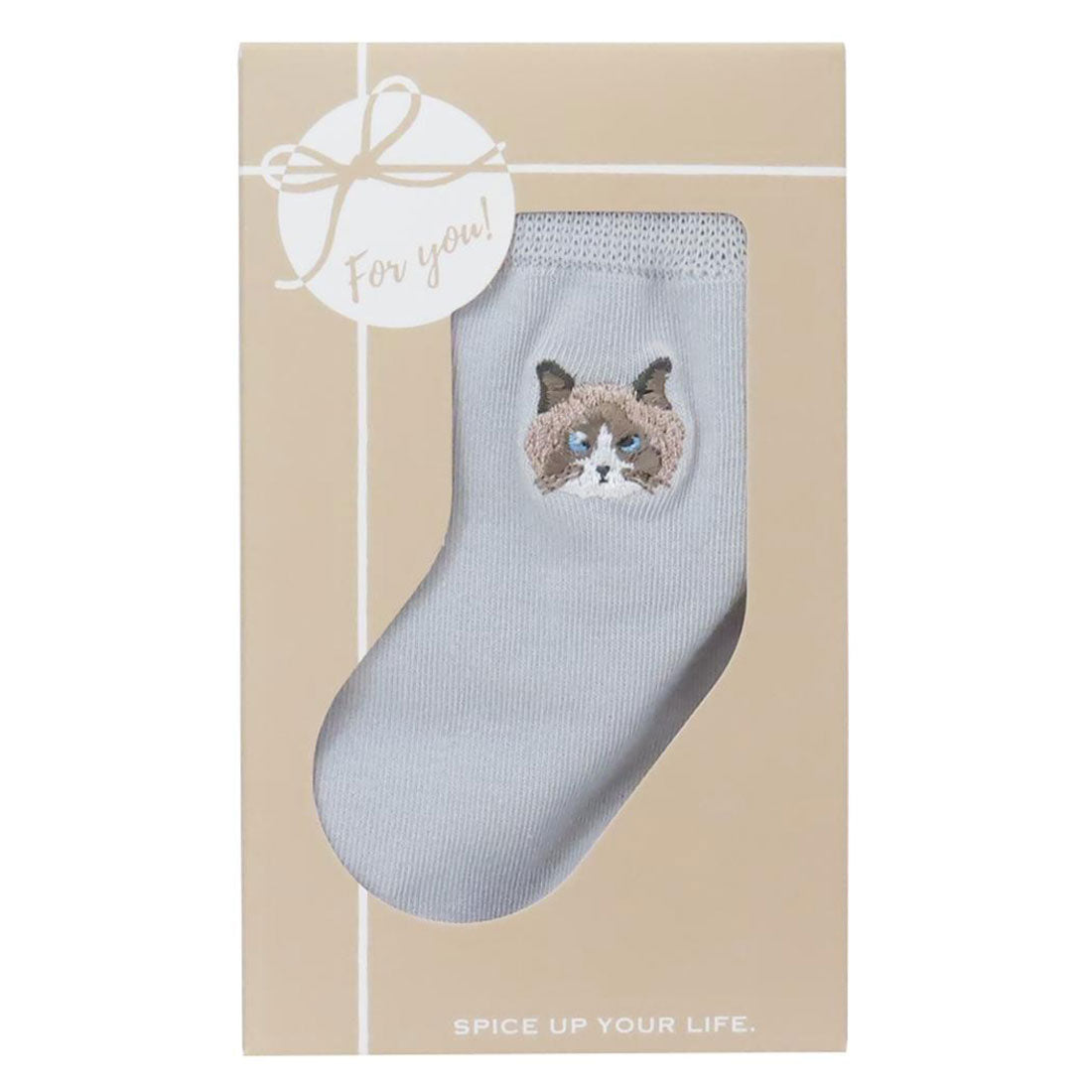 シネマコレクション cinemacollection 女性用靴下 刺繍ソックス シピ フレンズヒル ギフト レディースソックス グッズ ホワイト