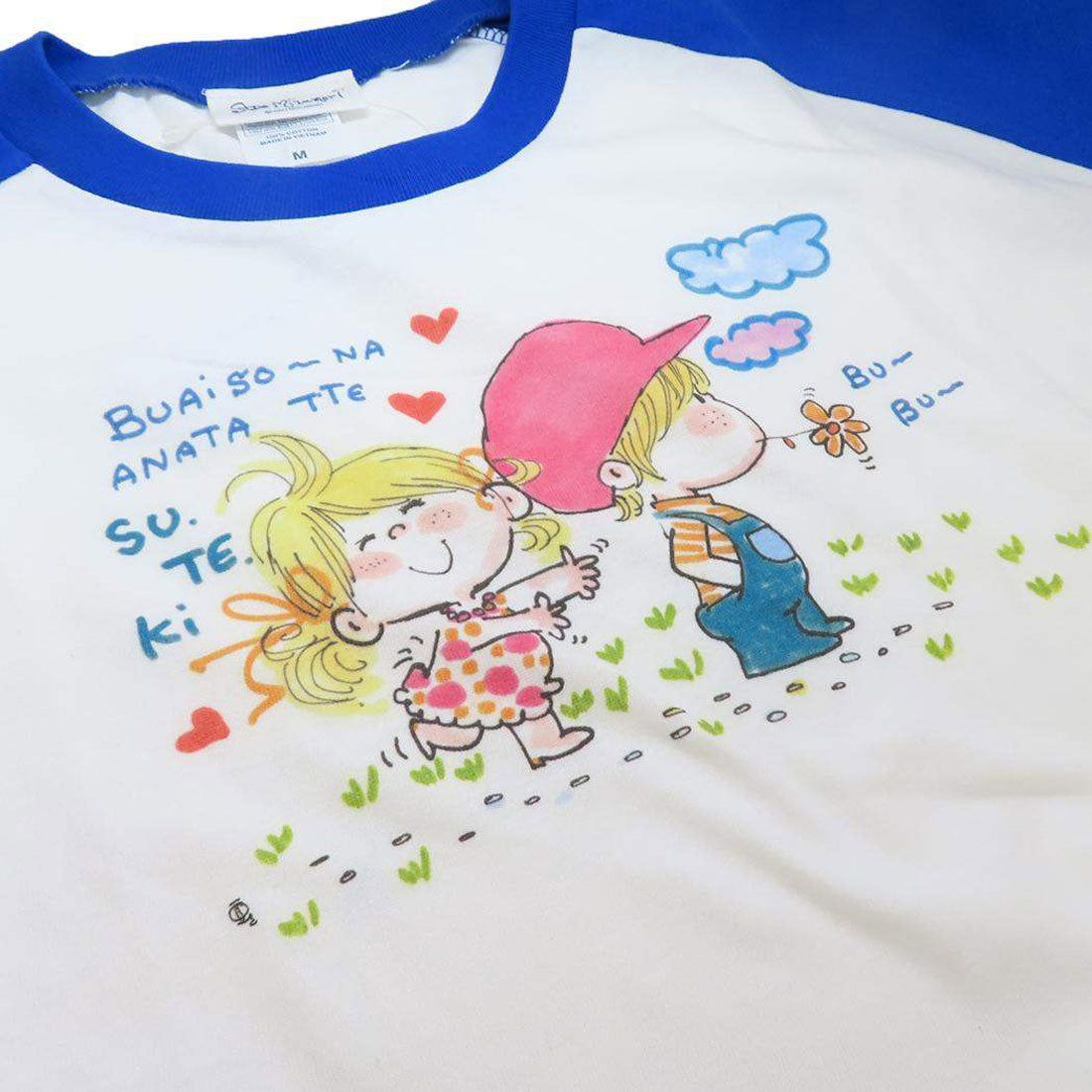 シネマコレクション cinemacollection 水森亜土 T-SHIRTS ラグランスリーブTシャツ 七分袖 フタリ ワタナベ ファッション キャラクター グッズ 他