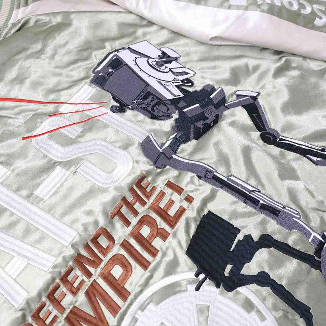 シネマコレクション cinemacollection スターウォーズ アウター スカジャン 3L AT-STウォーカー STAR WARS 丸眞 メンズ レディース ユニセックス オーバーサイズ キャラジャン キャラクター グッズ 他