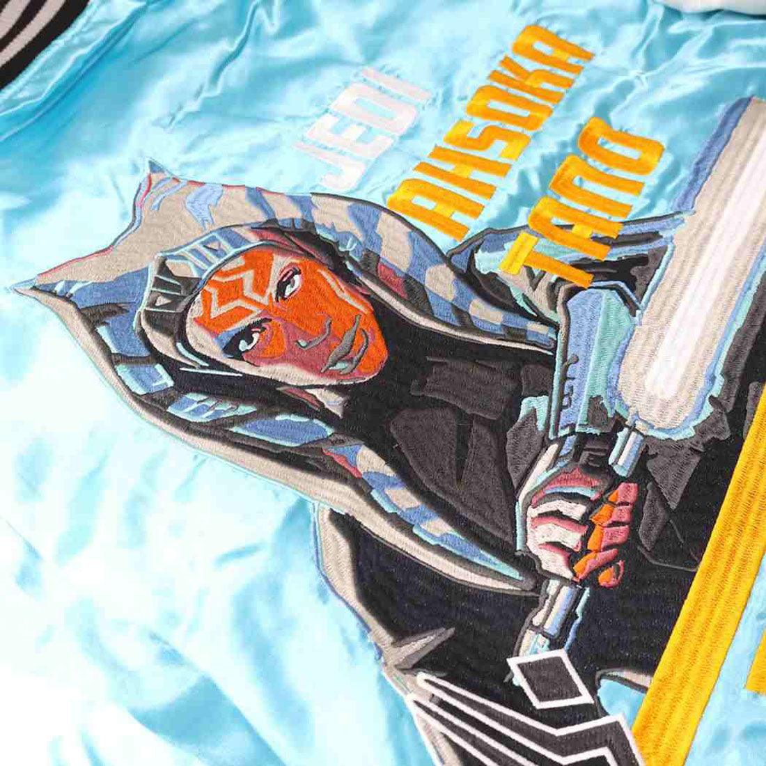 シネマコレクション cinemacollection スターウォーズ アウター スカジャン 3L マンダロリアン アソーカ タノ STAR WARS 丸眞 メンズ レディース ユニセックス オーバーサイズ キャラジャン キャラクター グッズ 他