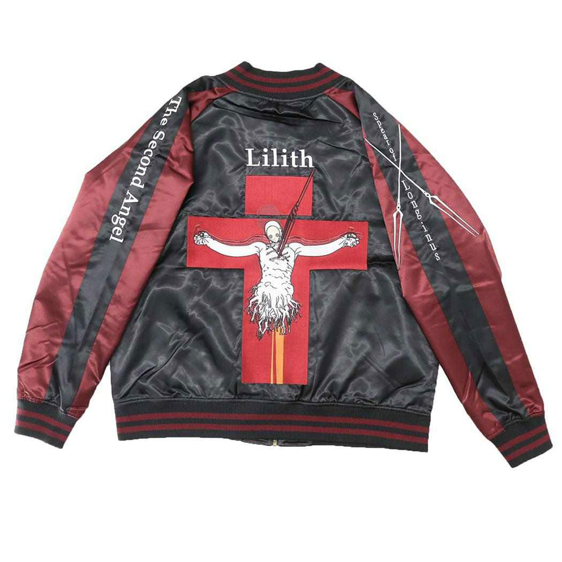 シネマコレクション cinemacollection エヴァンゲリオン アウター スカジャン 3L リリス 丸眞 メンズ レディース ユニセックス オーバーサイズ キャラジャン アニメキャラクター グッズ レッド