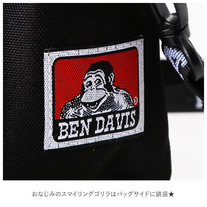 ベンデイビス BEN DAVIS BENDAIVIS ベンデイビス ボックス ロゴテープショルダー