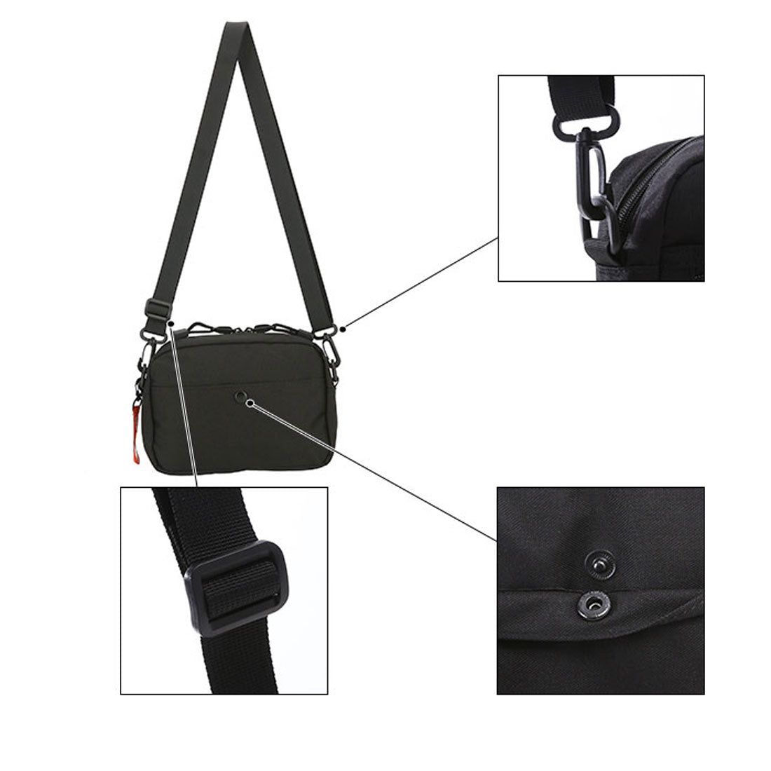 Ben Davis Wide Mesh Shoulder